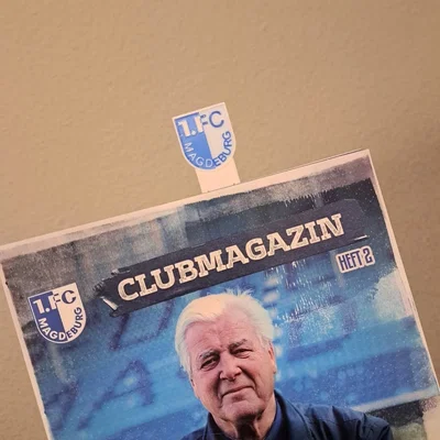 Thẻ đánh dấu trang sách (Bookmark) 1.FC Magdeburg in 3D độc đáo