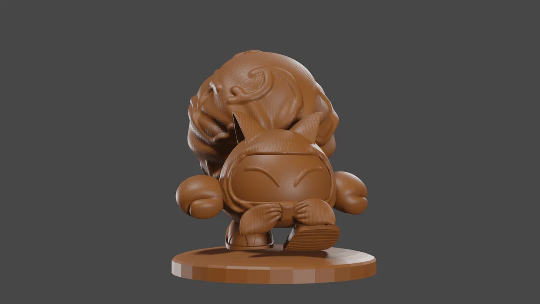 Miniature Tac lấy cảm hứng từ Kirby cho bàn DnD - Image 1