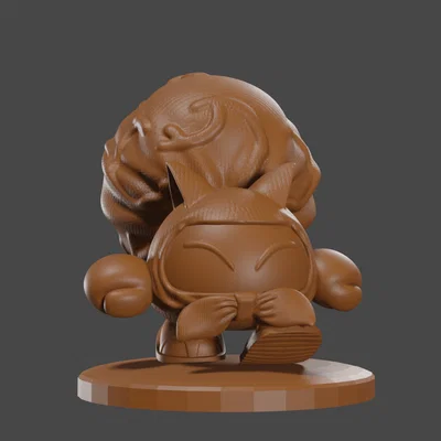 Miniature Tac lấy cảm hứng từ Kirby cho bàn DnD