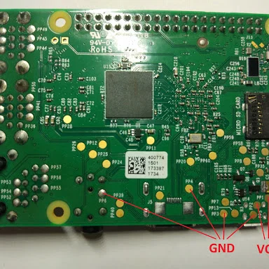 Nắp che LCD + màn hình cảm ứng Hyperpixel 4"