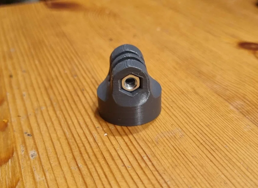 Đế gắn GoPro cho adapter 1/4" sang 3/8" - Image 2