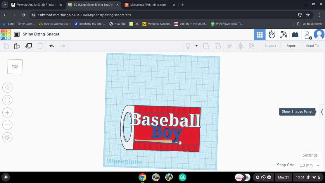 Mô hình trang trí Baseballboy độc đáo cho người yêu bóng chày - Image 1