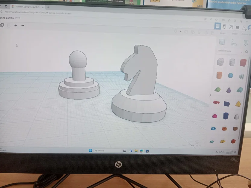 Bộ cờ vua thiết kế tối giản tự in 3D (Šachy) - Image 2