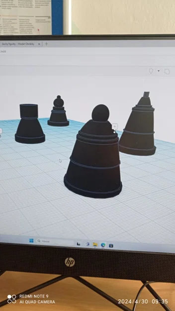 Bộ cờ vua thiết kế tối giản tự in 3D (Šachy) - Image 3