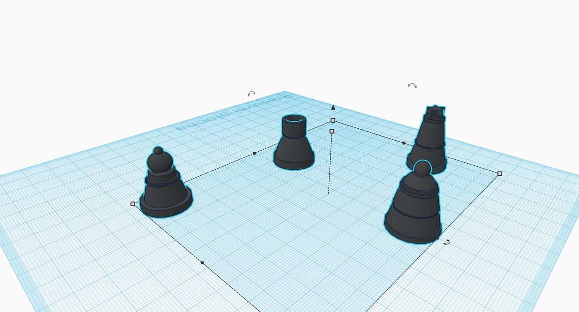 Bộ cờ vua thiết kế tối giản tự in 3D (Šachy) - Image 5