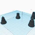 Bộ cờ vua thiết kế tối giản tự in 3D (Šachy) - Thumbnail 5