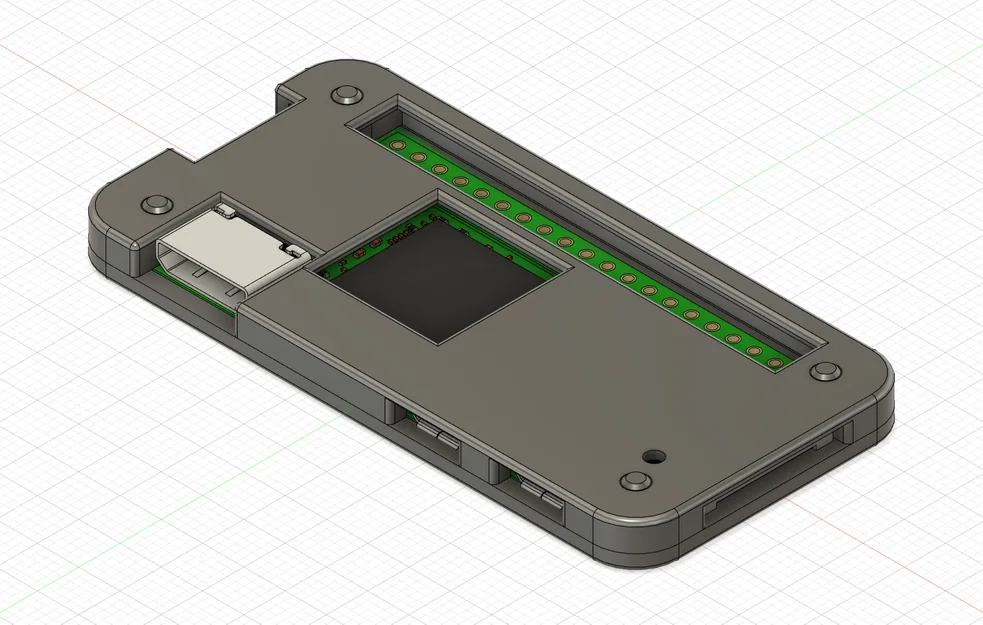 Vỏ hộp siêu mỏng không cần ốc vít cho Raspberry Pi Zero 2 W - Image 2