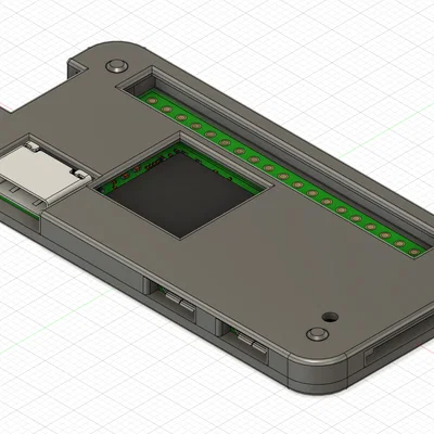 Vỏ hộp siêu mỏng không cần ốc vít cho Raspberry Pi Zero 2 W