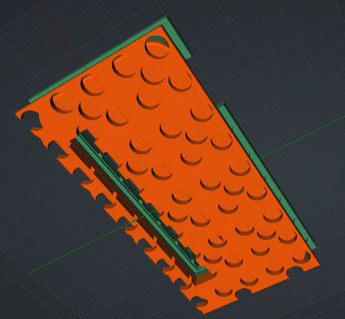 Vỏ Raspberry Pi Zero 2 W không cần ốc, tương thích Lego Case V1 - Image 2