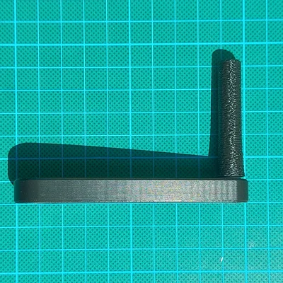 Tay quay cho ê-cu lục giác M8 (13mm), dễ in, không cần support