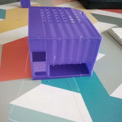 Vỏ case in 3D cho Raspberry Pi 5 hỗ trợ quạt tản nhiệt 40mm