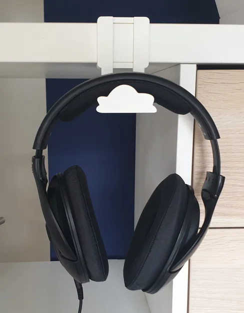 Móc treo tai nghe hình đám mây xinh xắn cho kệ Kallax - Image 1