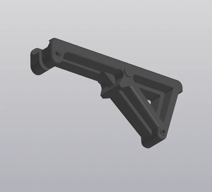 Tay cầm góc PUBG / Grip gắn cho AEG (rail 21mm) - Image 3