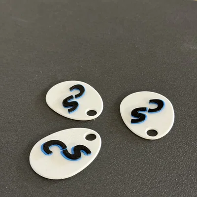 Móc khóa in 3D logo Schweisserei Calik - Phụ kiện nhỏ gọn, độc đáo