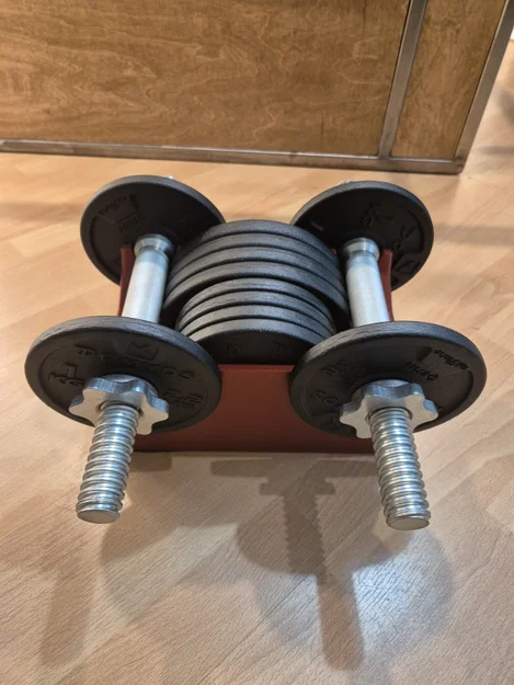 Kệ để bộ tạ Decathlon CORENGTH / Domyos Dumbbell Set - Image 1