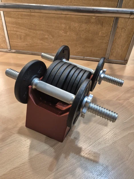 Kệ để bộ tạ Decathlon CORENGTH / Domyos Dumbbell Set - Image 2