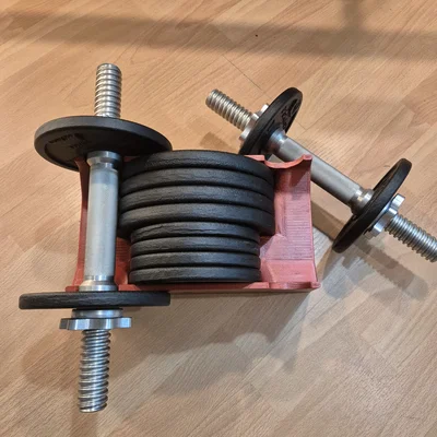 Kệ để bộ tạ Decathlon CORENGTH / Domyos Dumbbell Set
