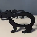 Kẹp miệng túi hình Capybara in 3D - Phụ kiện nhà bếp cực xinh - Thumbnail 1