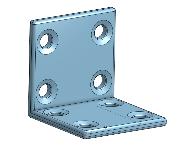 Ke góc vuông 35x35mm cho ốc vít M4 - Phụ kiện in 3D hữu ích - Image 4