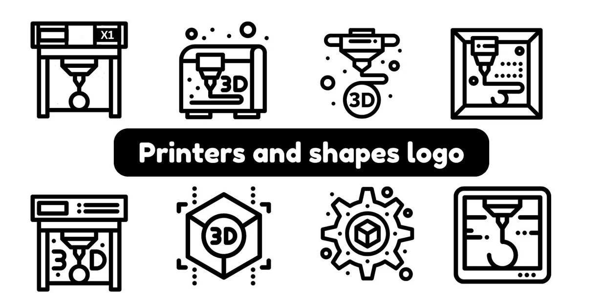 Logo Printers and shapes - Image 1