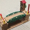 Bộ phận thay thế bản lề cầu gỗ Brio Rail Bridge (File in 3D) - Thumbnail 2