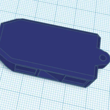 Mẫu Còi Thổi 3D Tùy Chỉnh (Customizable Whistle) Đơn Giản, Dễ In