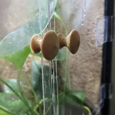 Tay nắm cửa tối giản cho Terrarium - Phụ kiện in 3D tinh tế