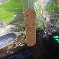 Chốt gài cửa kính thông minh Print-in-place cho bể Terrarium - Thumbnail 1