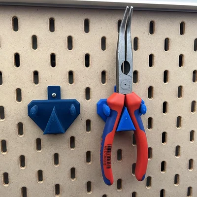 Giá treo kìm Knipex cho bảng pegboard IKEA Skadis