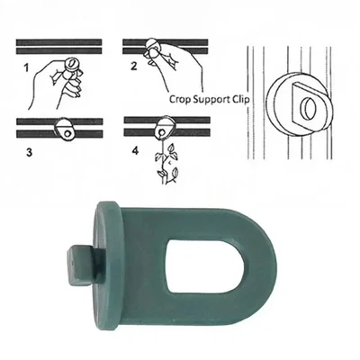 Kẹp Nhựa Cố Định Cây Trồng Nhà Kính (Crop Support Clip) In 3D