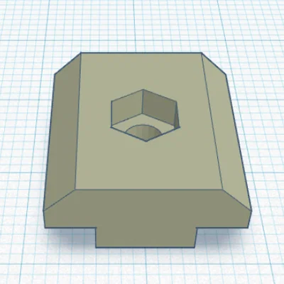 Spoilboard in 3D cho máy 3018 CNC Mill