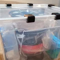 Kẹp nhựa cố định nắp hộp chống ẩm filament (Dry box clamp) - Thumbnail 1