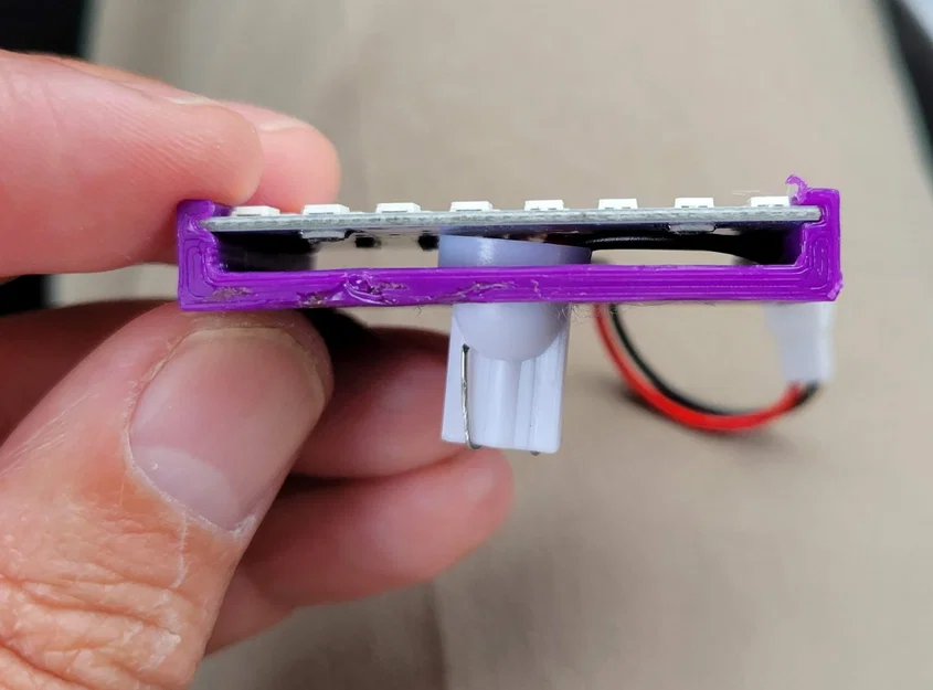 Ngàm giữ LED panel đèn trần overhead cho Honda Fit - Image 1