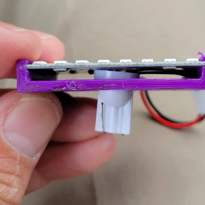 Ngàm giữ LED panel đèn trần overhead cho Honda Fit