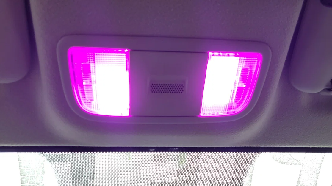 Ngàm giữ LED panel đèn trần overhead cho Honda Fit - Image 3