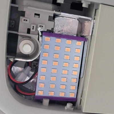 Ngàm giữ LED panel đèn trần overhead cho Honda Fit