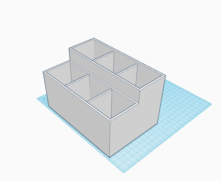 Khay Đựng Dụng Cụ Để Bàn (Basic Table Organizer) 6 Ngăn - Image 1