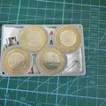 Khay đựng tiền xu nhỏ gọn kích thước thẻ tín dụng cho 200 Forint - Thumbnail 2