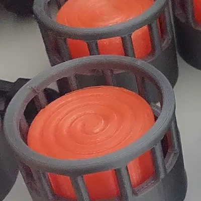 Mô hình máng chứa thức ăn 3D cho đồ chơi nông trại