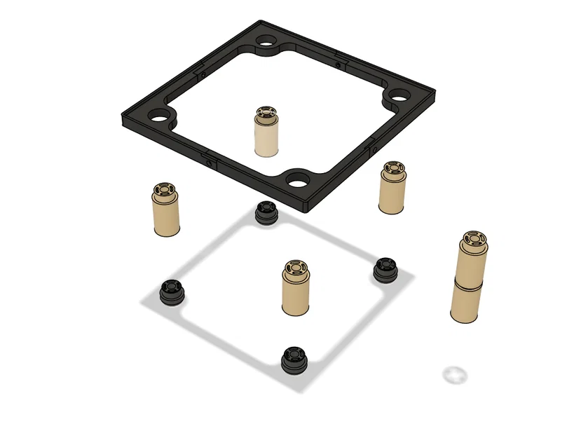 Đế IKEA EKET có chân (base with legs) - Image 2