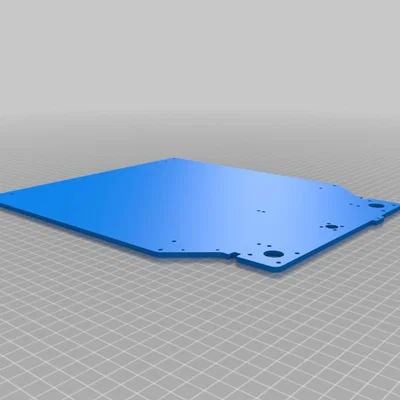 Tấm bed plate clone Ultimaker 2 – sẵn sàng cho MK2b