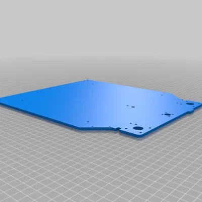 Tấm bed plate clone Ultimaker 2 – sẵn sàng cho MK2b