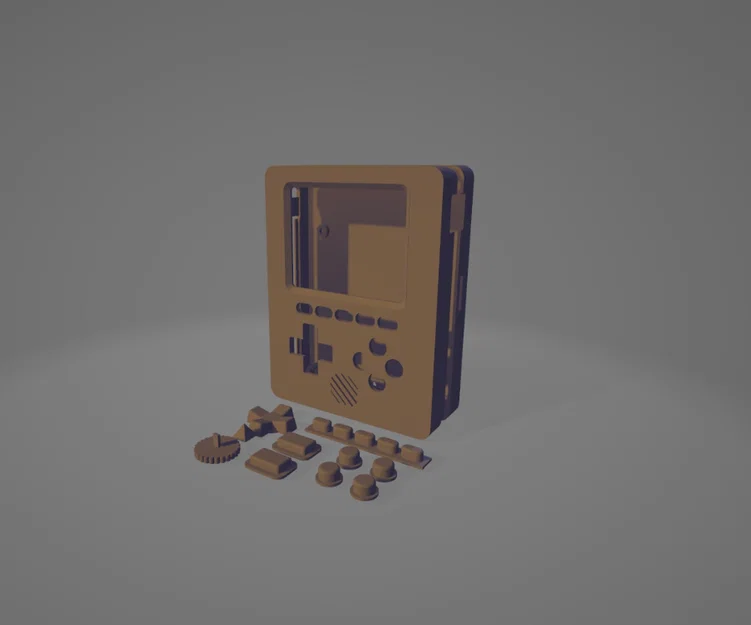 Raspberry Pi Retro Handheld – Vỏ máy (Case) in 3D - Image 2