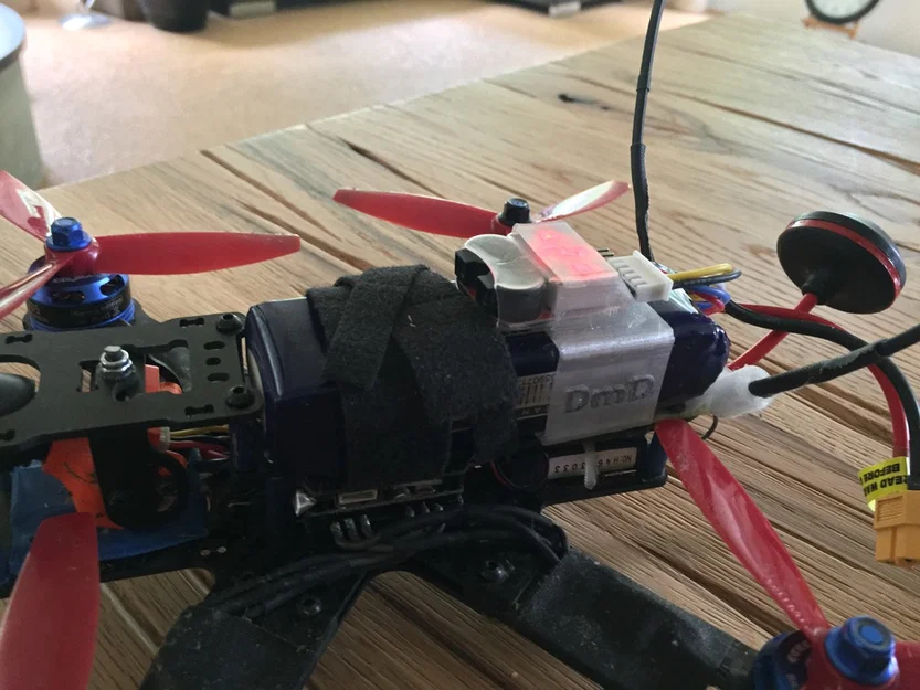 Giá đỡ còi báo điện áp thấp cho pin Lipo (Lipo battery low voltage alarm holder) - Image 3