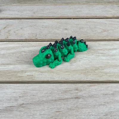 Mô hình Gator Dragon Fidget - Đồ chơi in 3D linh hoạt cực chất