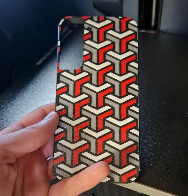 Ốp lưng Samsung Galaxy S22 họa tiết Goyard in 3D cá tính - Image 1