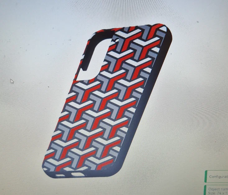 Ốp lưng Samsung Galaxy S22 họa tiết Goyard in 3D cá tính - Image 2