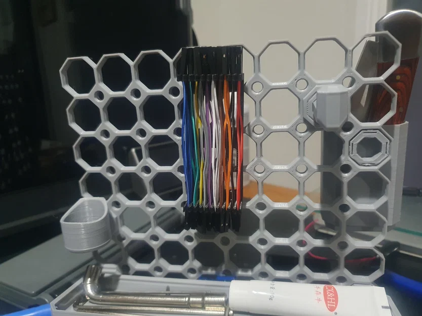 Chốt gắn Dupont cho hệ thống Multiboard - Phụ kiện in 3D gọn gàng - Image 1