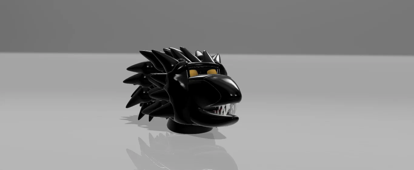 Mô hình đầu rồng 3D nghệ thuật độc đáo cho người yêu sưu tầm - Image 1