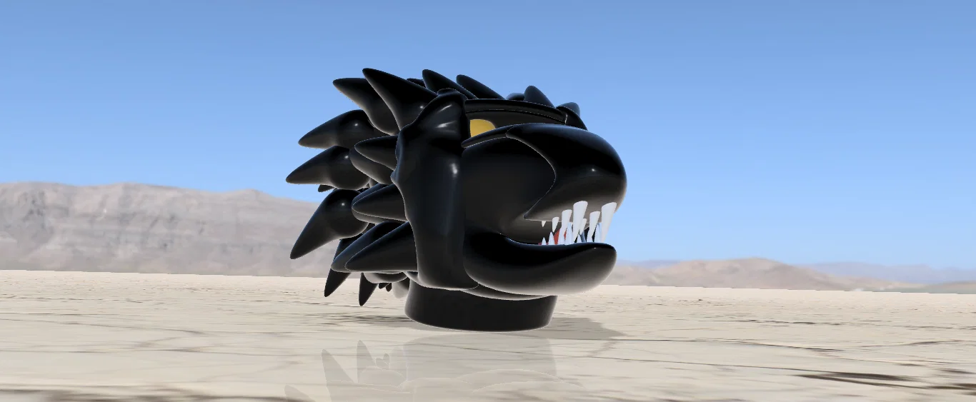 Mô hình đầu rồng 3D nghệ thuật độc đáo cho người yêu sưu tầm - Image 3
